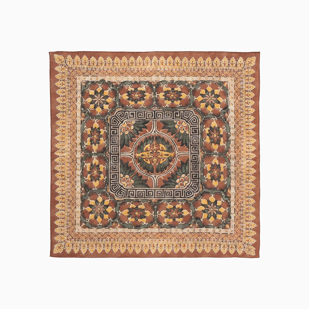 Visvim Khadi Bandana- Brown PTTN – Iron Shop Provisions