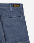 10.5oz Narrow Stripe Hickory Cargo Pants - Indigo IH-739-IND