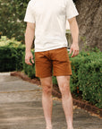 10oz Double Front Duck Shorts - Brown IH-742-BRN