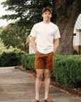 10oz Double Front Duck Shorts - Brown IH-742-BRN