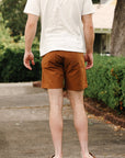 10oz Double Front Duck Shorts - Brown IH-742-BRN