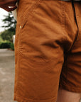 10oz Double Front Duck Shorts - Brown IH-742-BRN