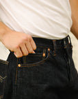 18oz Wide Taper Jeans- Indigo (FN-8004)