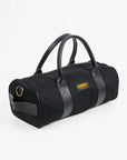 21oz Denim and Buttero Leather Holdall - Superblack IHE-24-BLK