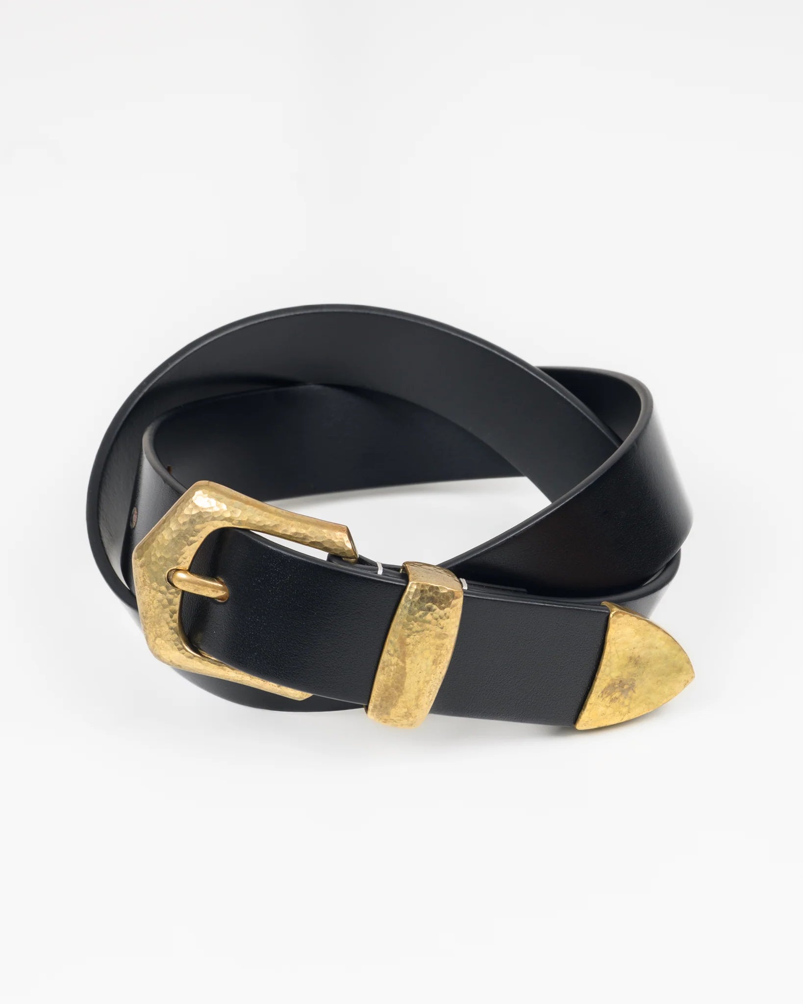 小物 ARGUELONG LETHER BELTBLACKx gold OGL Hand Hammered Ranger Belt - Black – Iron Shop Provisions