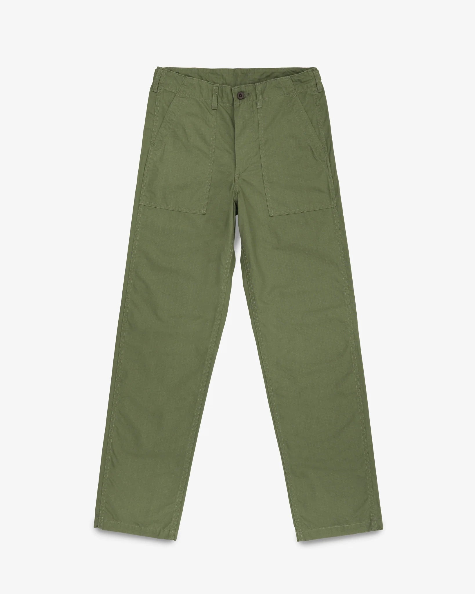 IH-747-GRN Iron Heart 8oz Ripstop Baker Pants - Army Green – Iron
