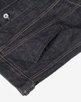 14oz Selvedge Denim Modified Type III Jacket - Indigo IH-526J-142