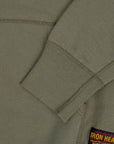 14oz Ultra Heavyweight Loopwheel Cotton Zippered Hoodie - Olive IHSW-10-OLV