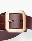 OGL Single Prong Garrison Buckle Leather Belt - Tan