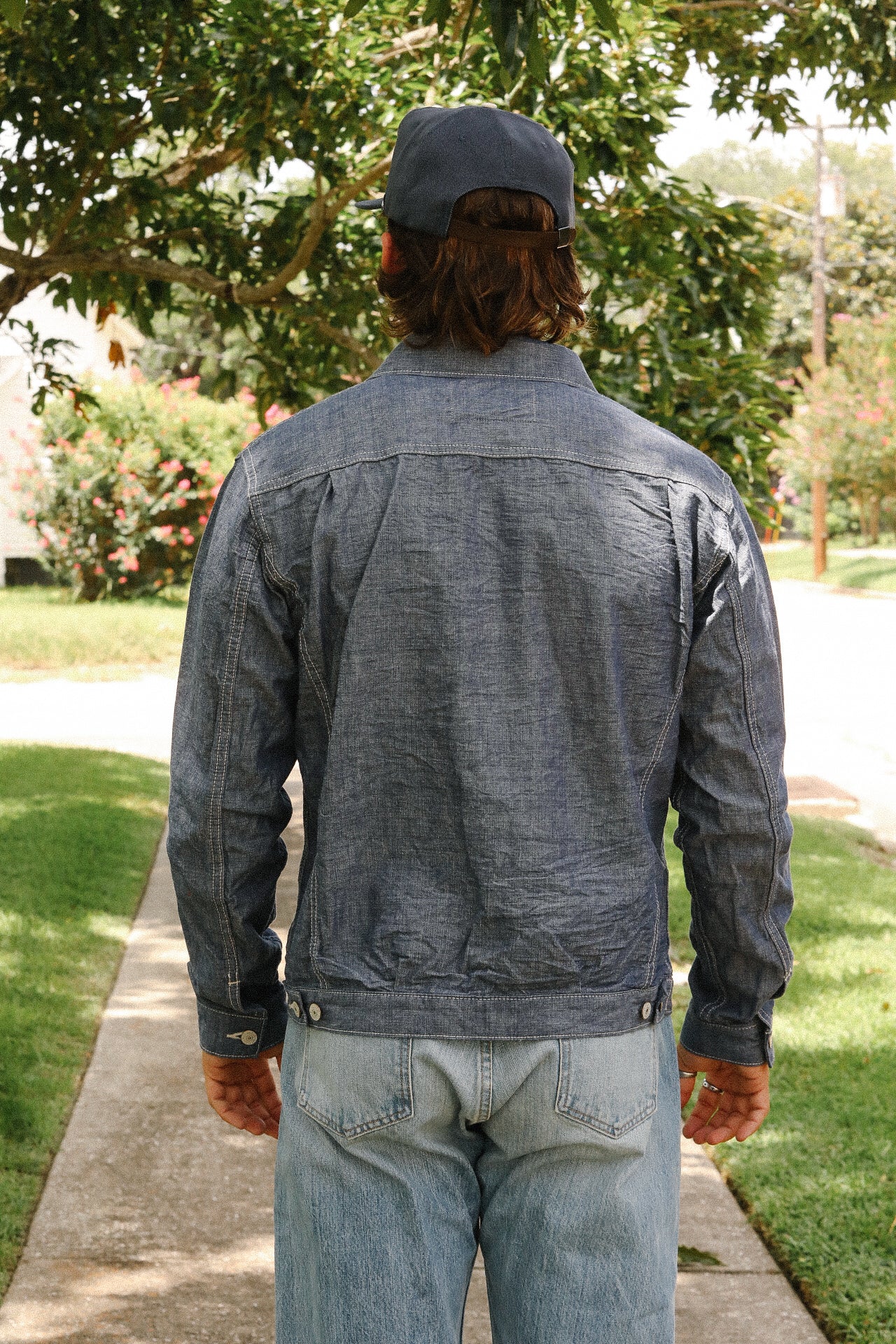 2nd Type Chambray Jacket- Blue (W902-J) – Iron Shop Provisions