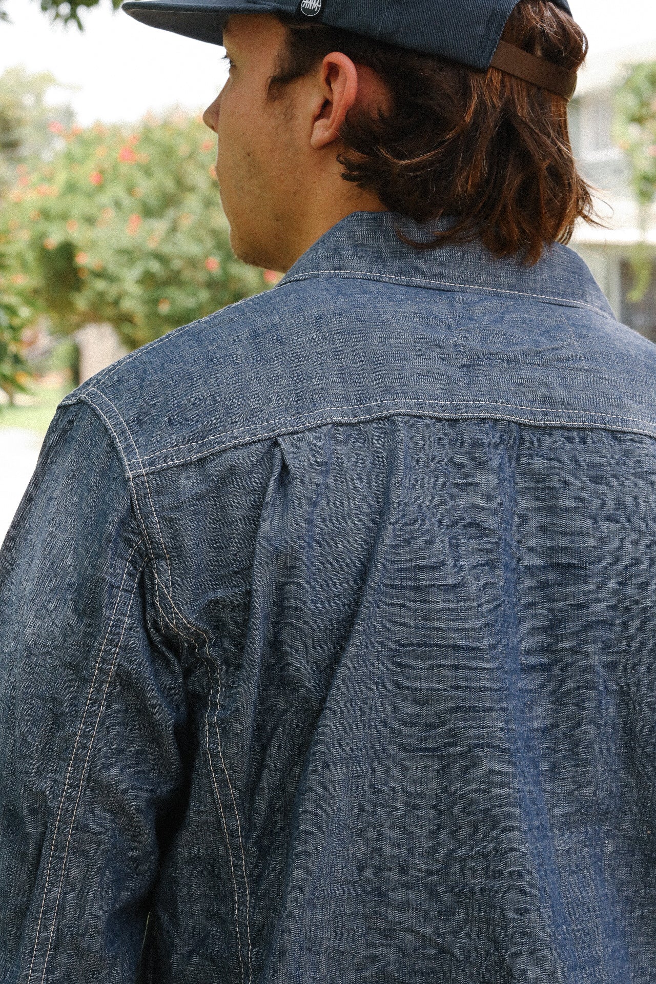 2nd Type Chambray Jacket- Blue (W902-J) – Iron Shop Provisions