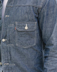 2nd Type Chambray Jacket- Blue (W902-J)