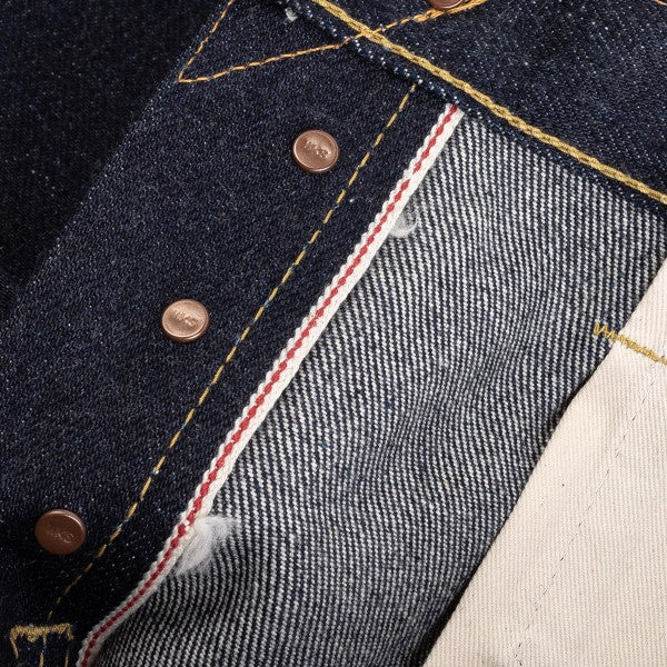 21/23oz Ultra Heavy Raw Selvedge Denim Super Slim Cut Jeans - Indigo IH-555S-UHR