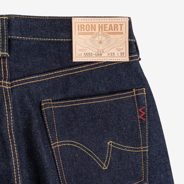 21/23oz Ultra Heavy Raw Selvedge Denim Super Slim Cut Jeans - Indigo IH-555S-UHR