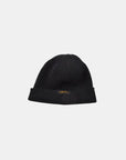 Wool Knit Watch Cap - Black
