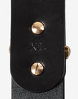 Heavy Duty "Tochigi" Leather Belt - BLACK