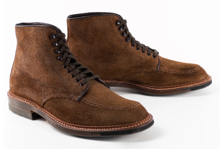 4015HC Moc Toe Boot- Reverse Tobacco Oiled Nubuck – Iron Shop