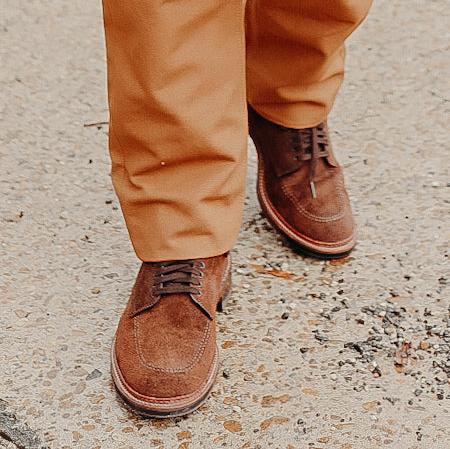 4015HC Moc Toe Boot- Reverse Tobacco Oiled Nubuck – Iron Shop
