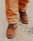 4015HC Moc Toe Boot- Reverse Tobacco Oiled Nubuck