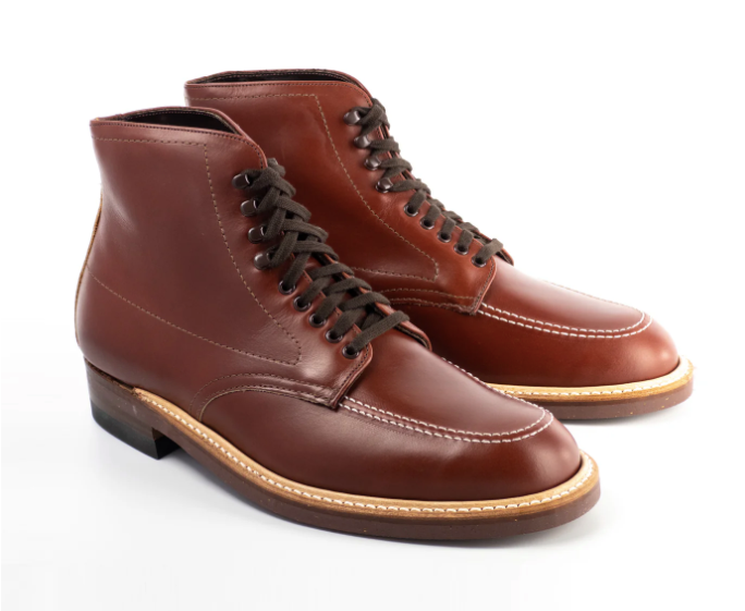 405 Mocc Toe Boot-Brown Workboot Leather – Iron Shop Provisions display picture 3