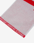 Iron Heart Small Imabari Towel -Red/White