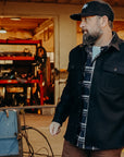 Huntsman Overshirt- Black