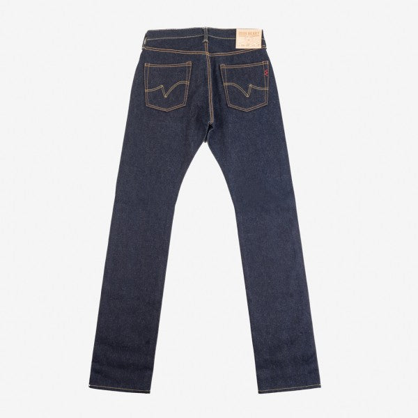 21/23oz Ultra Heavy Raw Selvedge Denim Super Slim Cut Jeans - Indigo IH-555S-UHR