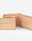 Small Shell Cordovan Wallet - Natural