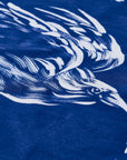 Yatagarasu Crow Pattern Bandana- Blue