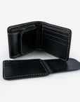 Small Shell Cordovan Wallet - Black