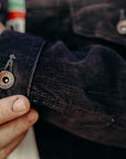 IHJ-69-BLACK Corduroy Modified Type III Jacket