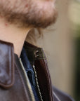 A-2 Leather Jacket- Pull Up Horse Brown