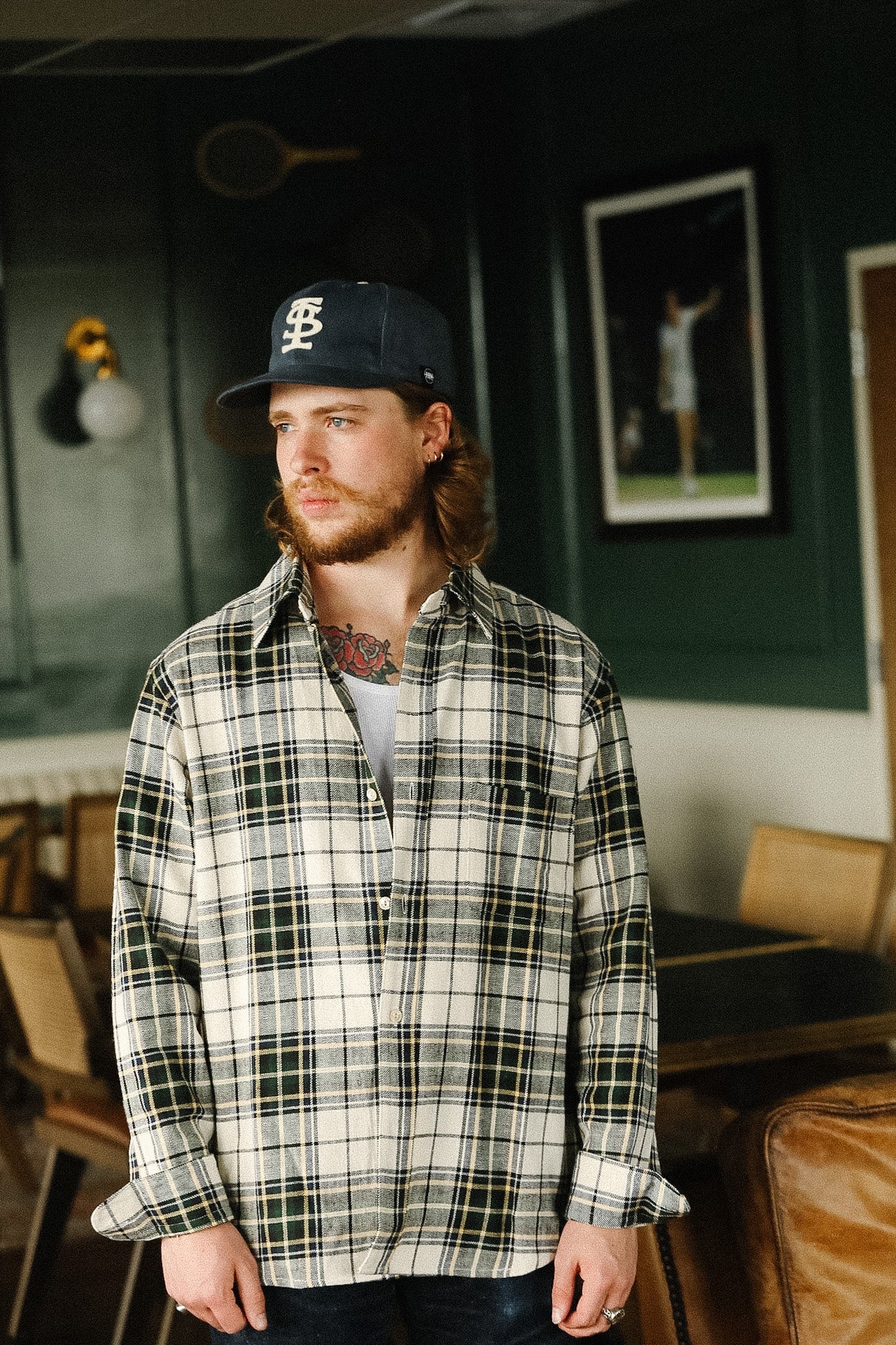 ANM Oxford Shirt -Green/Cream Flannel – Iron Shop Provisions