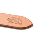 Studio D’artisan FLAT BUCKLE LEATHER BELT-Black (B-83)