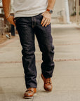 21 oz Selvedge Denim Super Slim Tapered Jeans - Indigo IH-777S-21