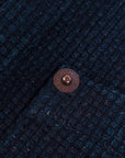14oz Sashiko Dobby Cloth / Duck Work Vest - Indigo IHV-50-IND