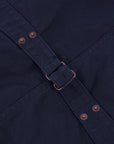 14oz Sashiko Dobby Cloth / Duck Work Vest - Indigo IHV-50-IND
