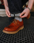 Derby Shoe- Oil Scratch Brown