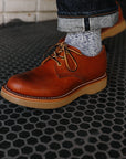 Derby Shoe- Oil Scratch Brown