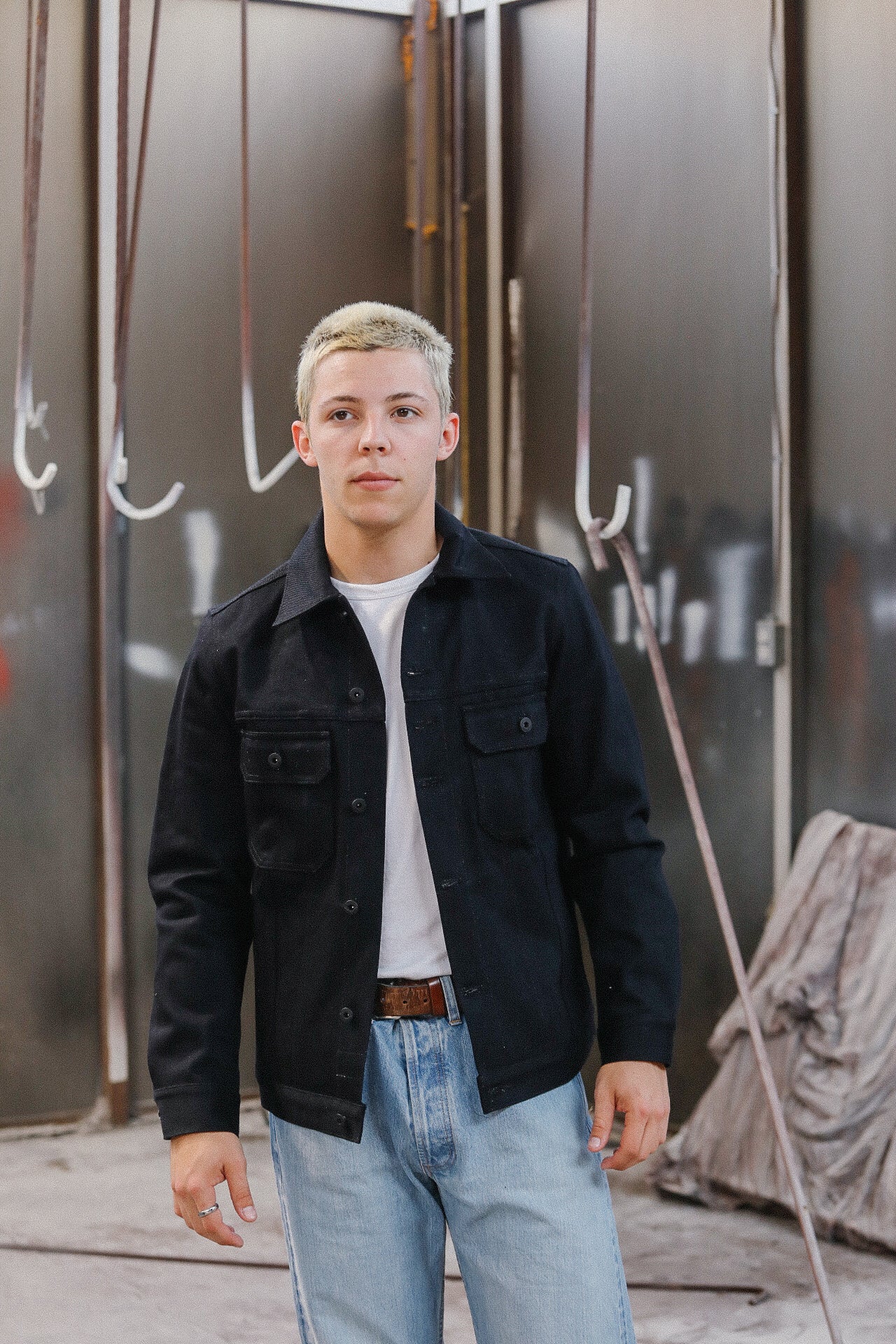 Cruiser Jacket -17oz Cryptic Stealth – Iron Shop Provisions