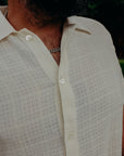 Resort Shirt- Natural Gauze