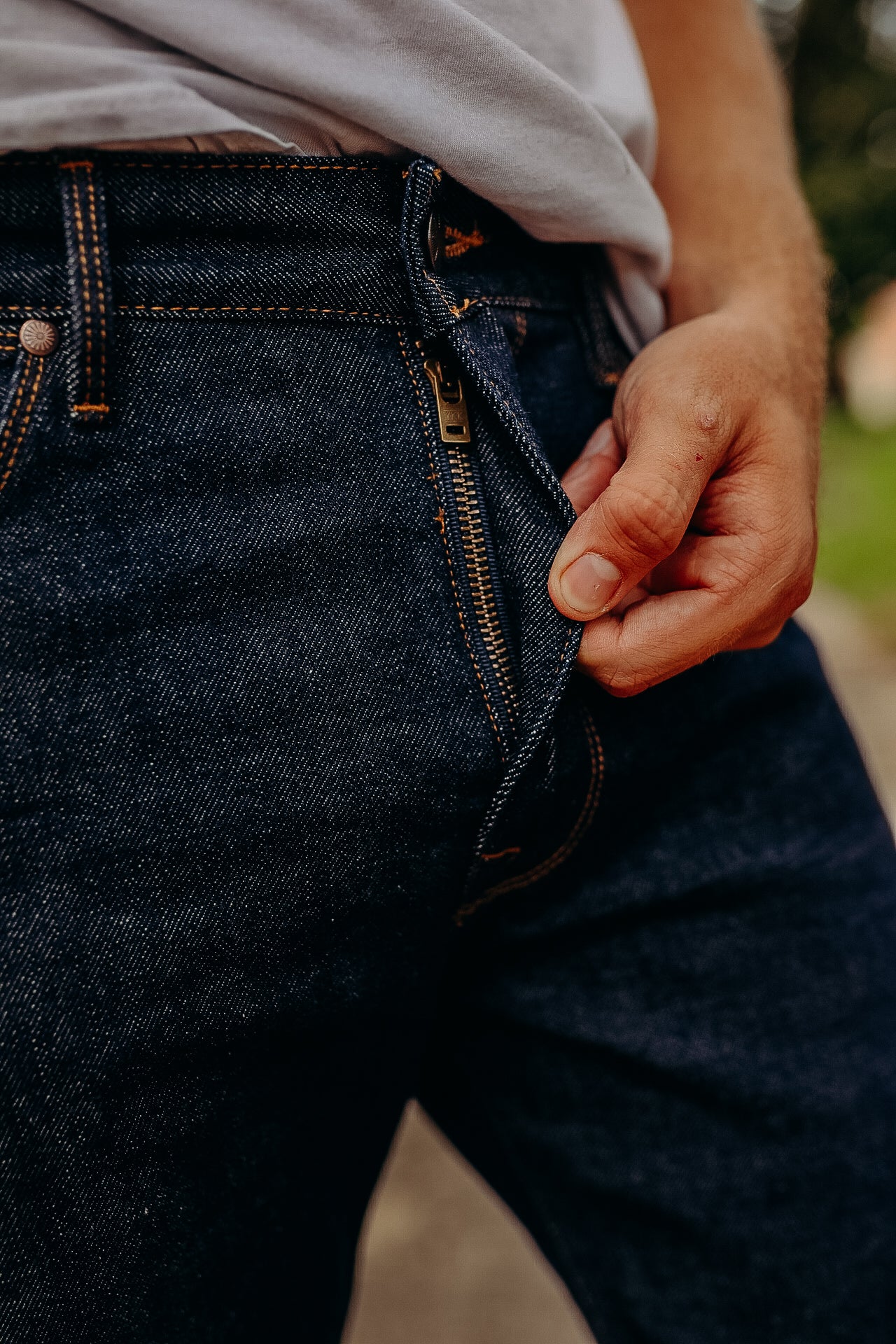 Wilkes Western Cut 16oz Rinsed Denim