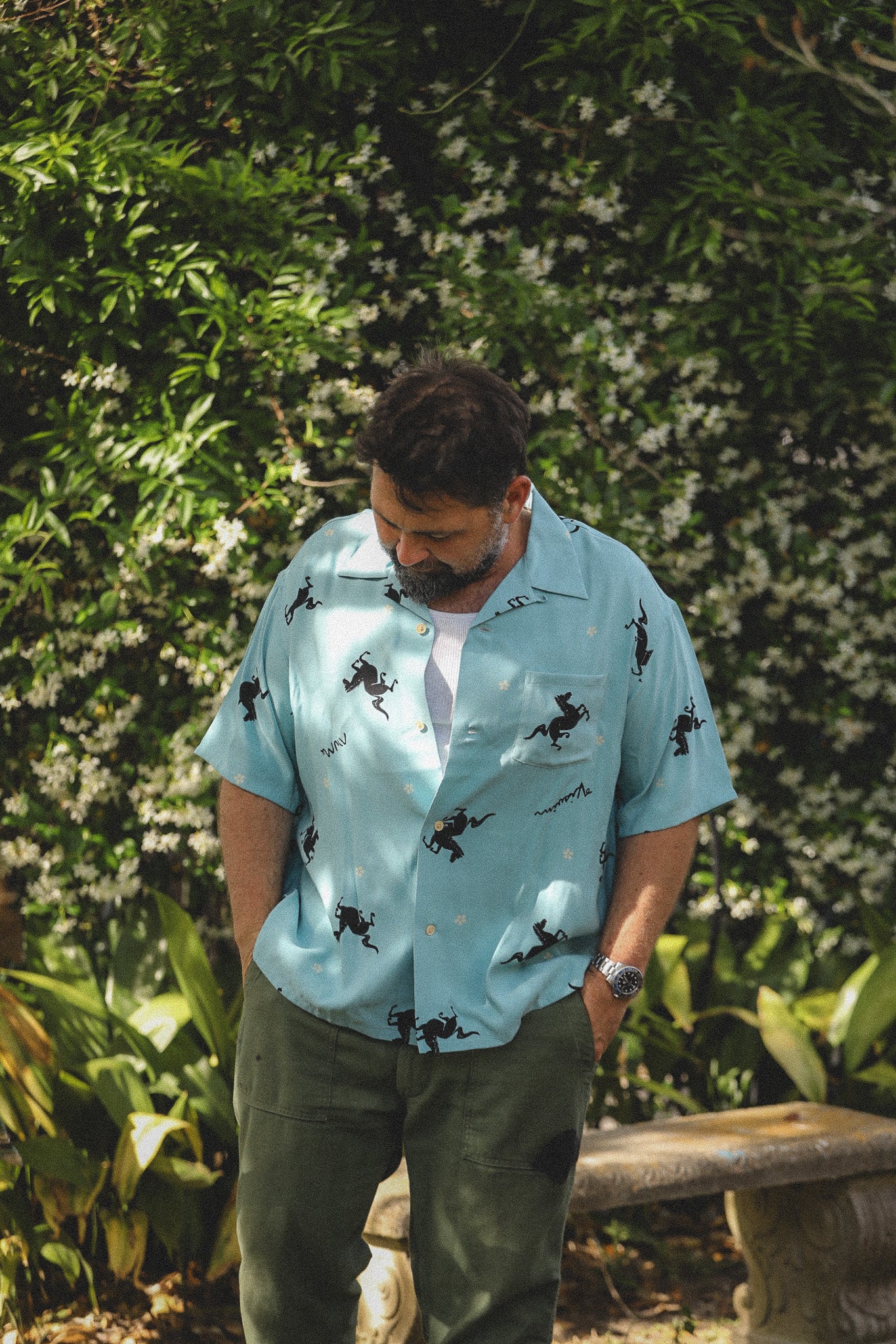 Visvim Crosby Shirt カジュアルシャツ Visvim Crosby Shirt S/S- LT. Green – Iron Shop Provisions