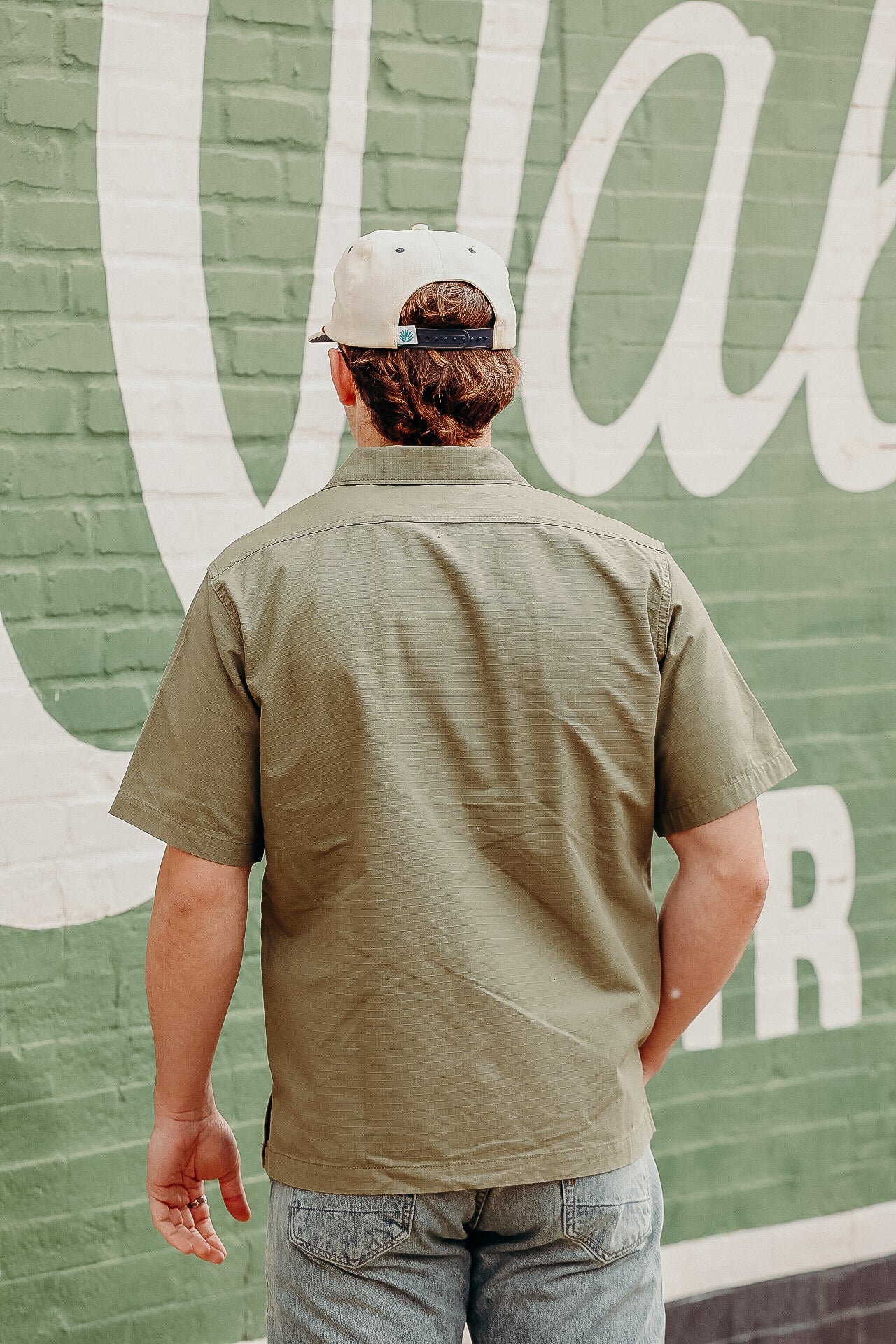 8oz Ripstop Short Sleeved Mechanic Shirt - Green IHSH-415-GRN