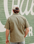 8oz Ripstop Short Sleeved Mechanic Shirt - Green IHSH-415-GRN