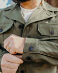 MF41 UTILITY JACKET - OG-107 COTTON SATEEN