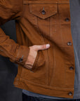 17oz Duck Modified Type III Jacket - Brown
