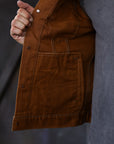 17oz Duck Modified Type III Jacket - Brown