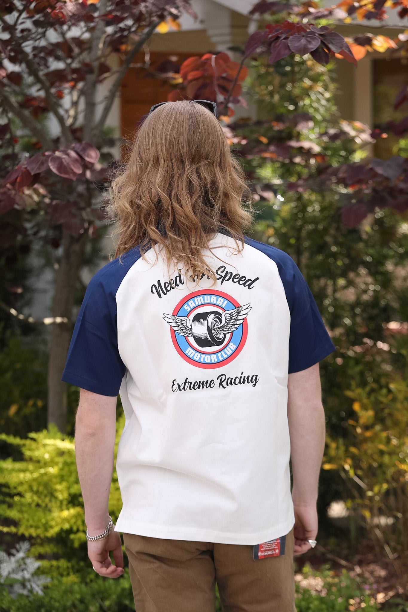 SMGS26 Samurai Motor Club Shirt- Navy – Iron Shop Provisions