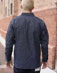 "Selvedge" Chambray Work Shirt- Indigo (SJCBS25)